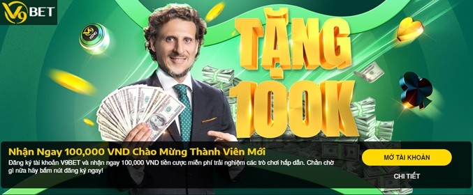 tặng 100k khi đăng ký