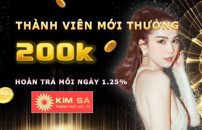 Khuyến mãi cực khủng dành cho thành viên Kimsa888