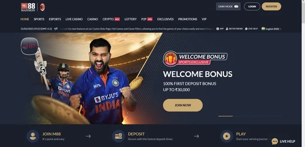 M88 casino Bonus